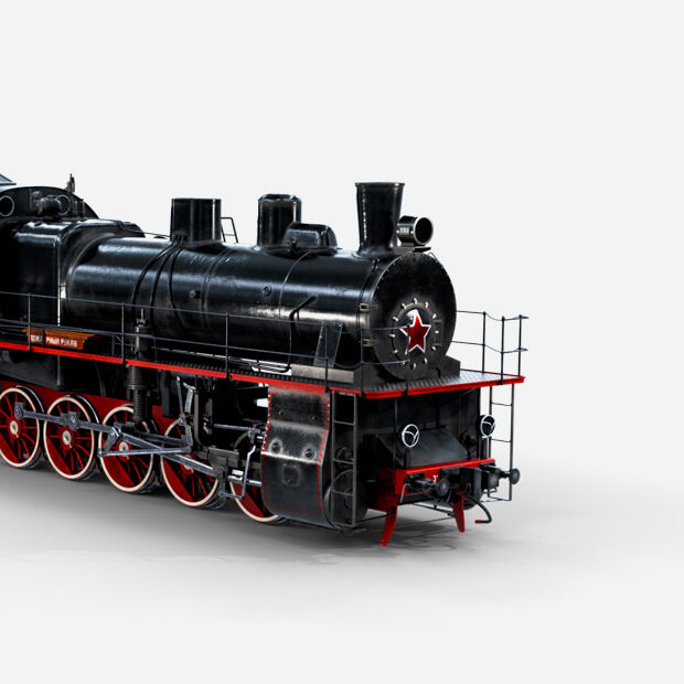 Грузовой паровоз ЭМ730-31