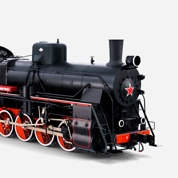 Товарный паровоз ЭР750-04