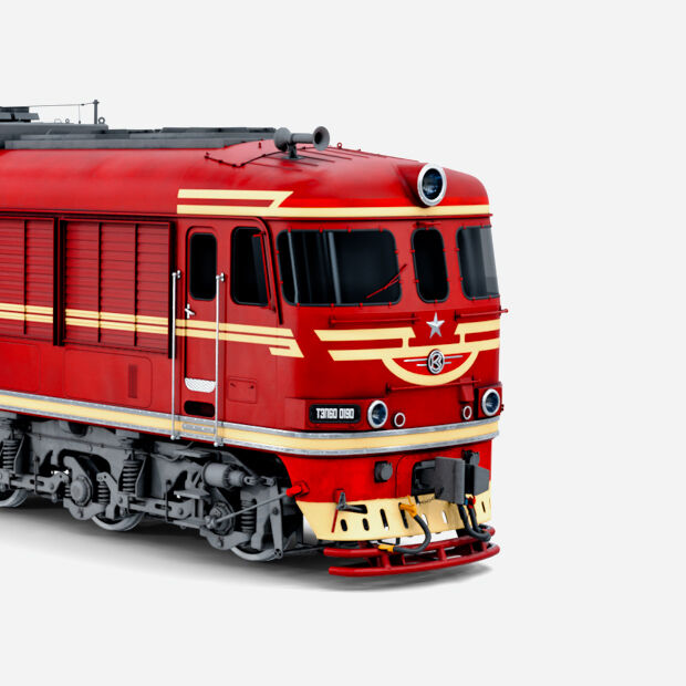 Пассажирский тепловоз ТЭП60-0190