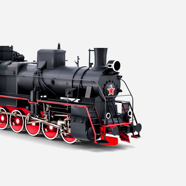 Грузовой паровоз ЭР 791-81